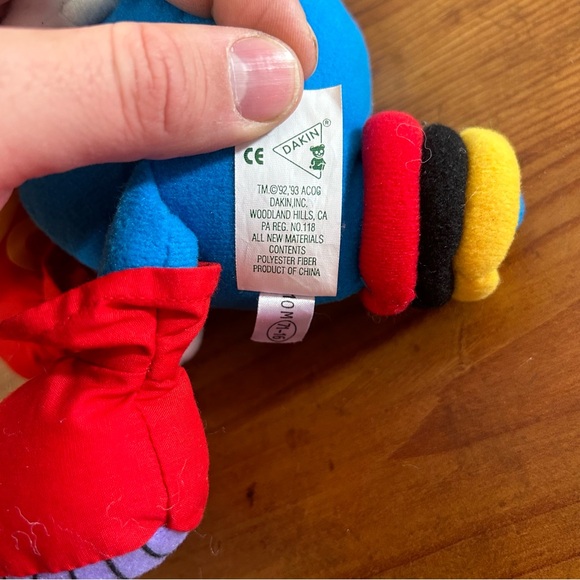 Vintage 1996 Atlanta Olympic Games Izzy Mascot Toy Stuffed‎ Plush Dakin 7” - Picture 6 of 6